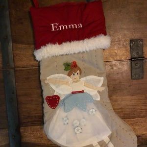 New Pottery Barn “Emma” Stocking